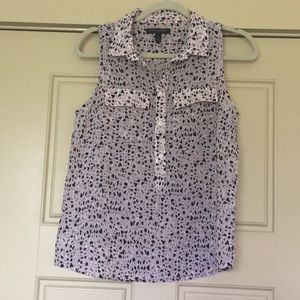 Banana Republic Spotted Blouse